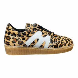 SNEAKER - Leopardo Blanco